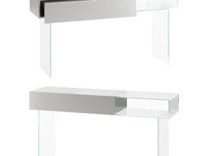 36e8 Glass Console - 1365 - Lago 3D Model
