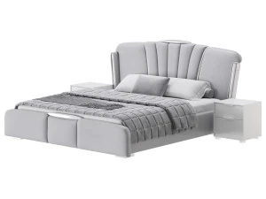 Queen Size Bed 3D Model