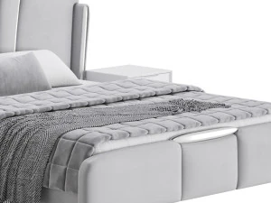 Queen Size Bed 3D Model