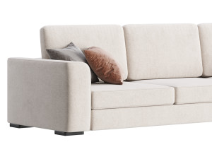 Grey Sofa 3D 模型