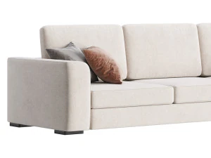 Grey Sofa 3D Model
