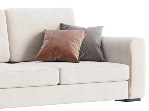 Grey Sofa 3D Model