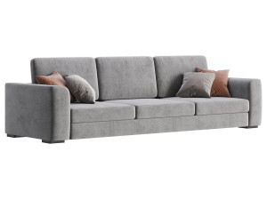 Grey Sofa 3D 模型