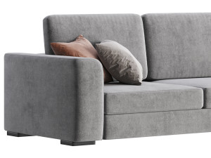 Grey Sofa 3D 模型
