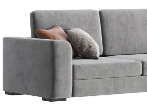 Grey Sofa 3D Model