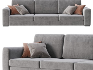 Grey Sofa 3D 模型