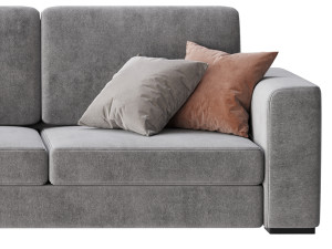 Grey Sofa 3D 模型