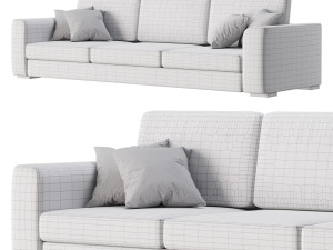 Grey Sofa 3D 模型