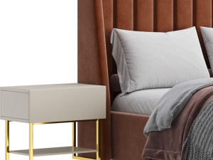 Guiller II Bed 3D 모델