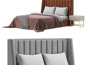 Guiller II Bed 3D 모델