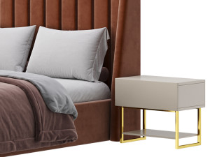 Guiller II Bed 3D 모델