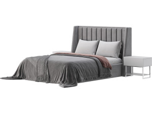 Guiller II Bed 3D 모델