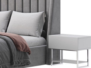 Guiller II Bed 3D 모델