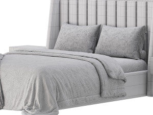 Guiller II Bed 3D 모델