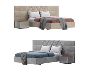 芳賀Ⅱベッド 3Dモデル