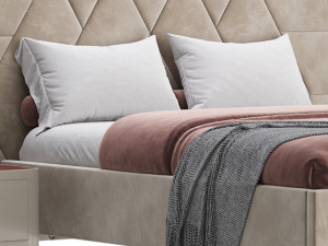 Haga II bed 3D Model