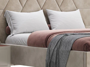 Haga II bed 3D Model
