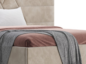 Haga II bed 3D Model