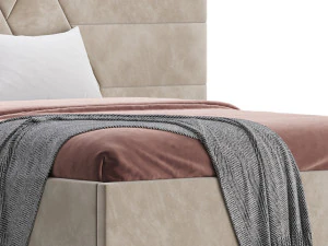 Haga II bed 3D Model