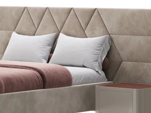 Haga II bed 3D Model