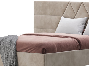 Haga II bed 3D Model