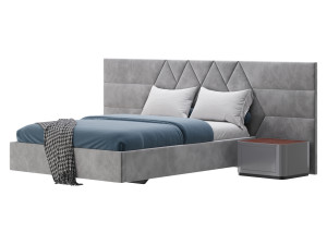 Haga II bed 3D Model
