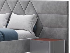 Haga II bed 3D Model