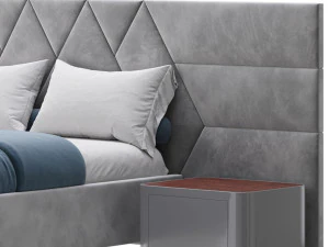 Haga II bed 3D Model