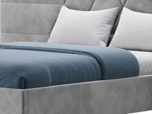Haga II bed 3D Model