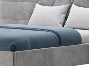 Haga II bed 3D Model