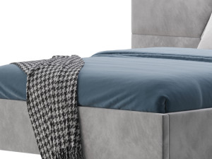 Haga II bed 3D Model
