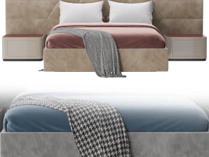 Haga II bed 3D Model