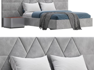 Haga II bed 3D Model