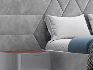 Haga II bed 3D Model