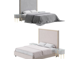 Hamilton Tall Bed 3D Модель
