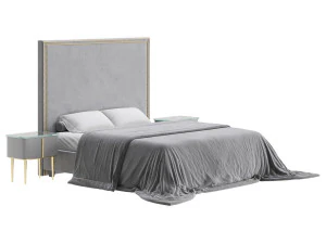 ハミルトン トール ベッド 3Dモデル