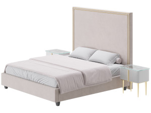 Hamilton Tall Bed Modèle 3D