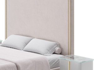 Hamilton Tall Bed Modèle 3D