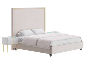 Hamilton Tall Bed Modèle 3D