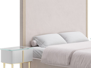 Hamilton Tall Bed Modèle 3D