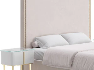 ハミルトン トール ベッド 3Dモデル