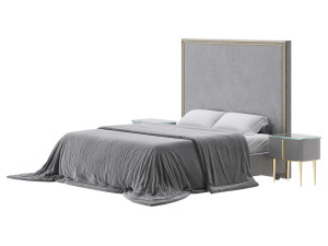 Hamilton Tall Bed Modèle 3D