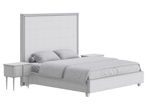 Hamilton Tall Bed Modèle 3D