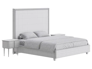 ハミルトン トール ベッド 3Dモデル