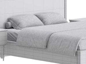 Hamilton Tall Bed Modèle 3D