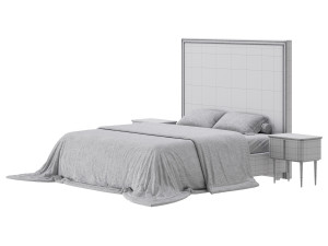 Hamilton Tall Bed Modèle 3D