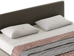 Happy Compatto bed 3D-Modell