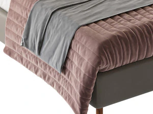 Letto Happy Compatto Modello 3D