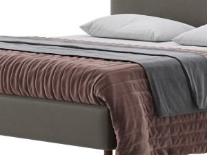 Happy Compatto bed 3D-Modell