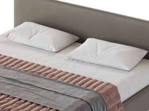 Happy Compatto bed 3D-Modell